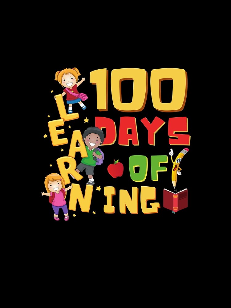 100 days of school kids design by reka88