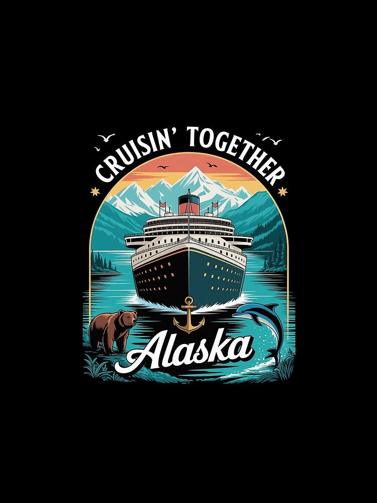 Matching Family Men Women Kids Girl Boy Alaska Cruise 2025 by AquaKiev