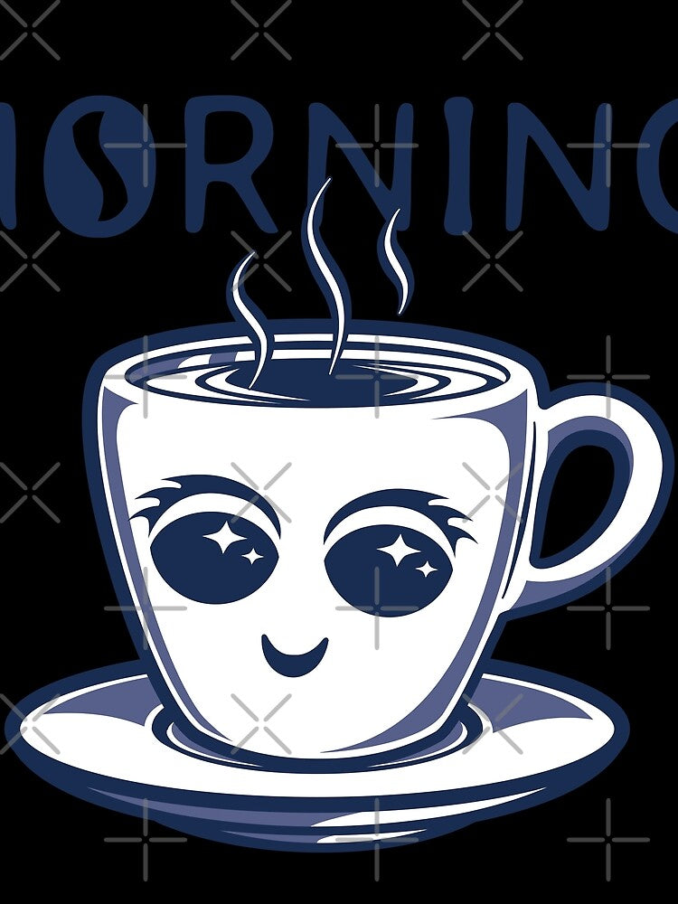 Morning Coffee (blue) by DKdesigns27