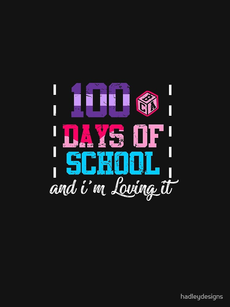 100 Days of School and Loving It Elementary Students 2 by hadleydesigns