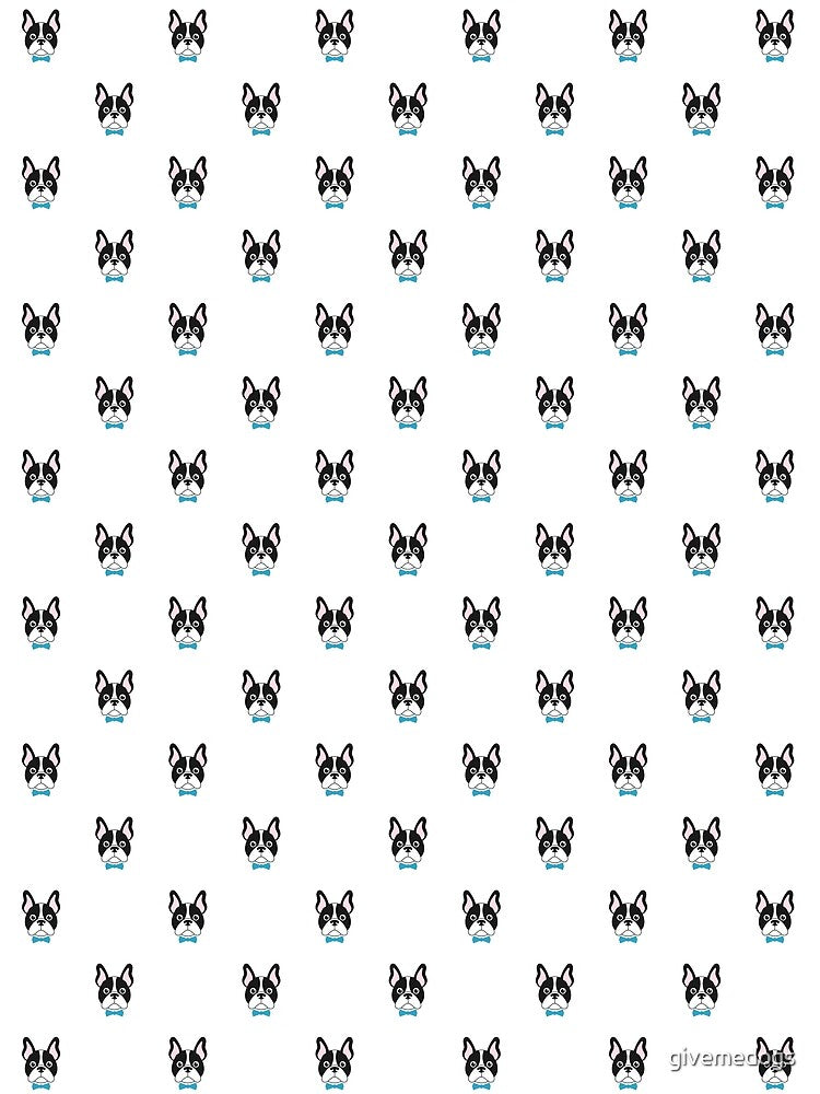 French Bulldog Pattern by givemedogs
