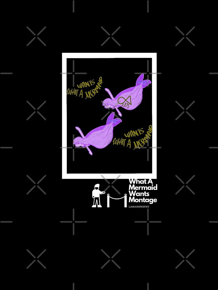 LaMaisonOfMY BIG ARTIST SHOW COLLECTION No.19 WHITE TEXT by LaMaisonOfMY