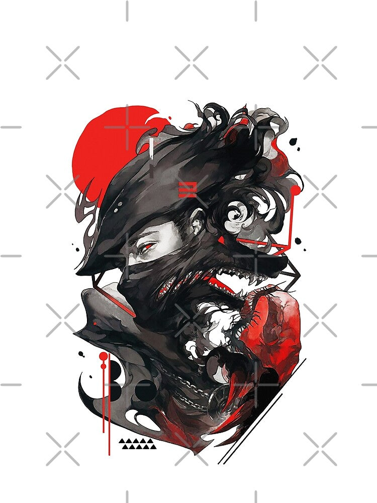 Wolfman Vaporwave Streetwear Urban by OWLvision33
