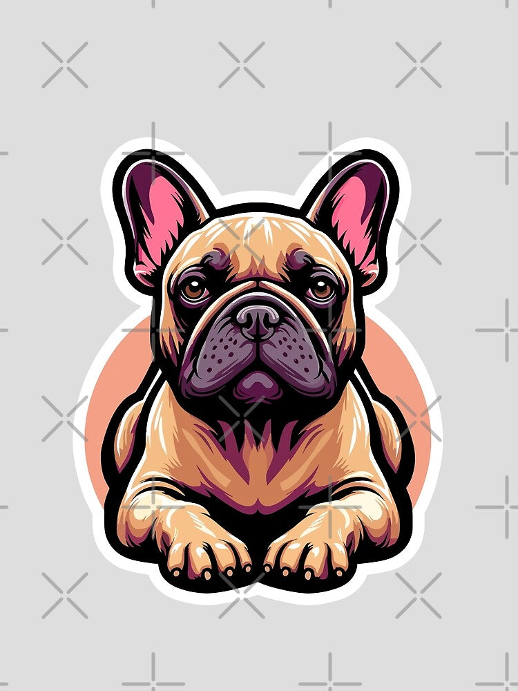 French Bulldog Fawn Frenchie Dog Cute Puppy French Bulldog Gift by Elarex