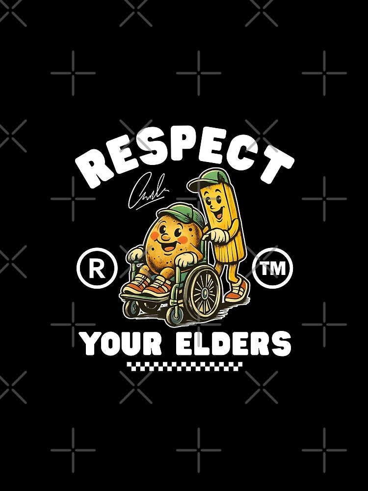 Respect your elders (potato and fry) by Peerless-Prime