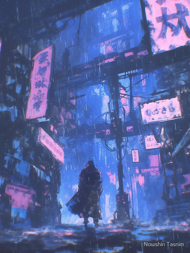 Neon City by Nowshin Tasnim