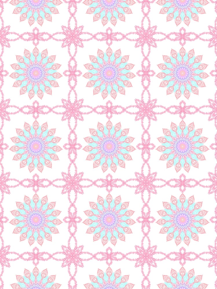 Soft Kawaii Mandala Design by Digitara8595