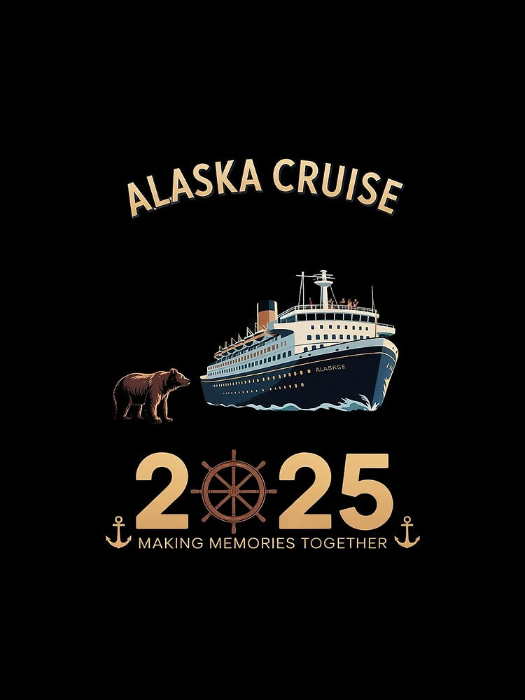 Alaska Cruise 2025 Family Summer Vacation Matching Tie Dye 20 by MarkLeedsArt