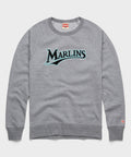 Florida Marlins Jersey Logo '93 Crewneck