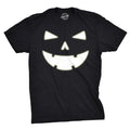 Happy Tooth Glowing Pumpkin Face Men's T Shirt