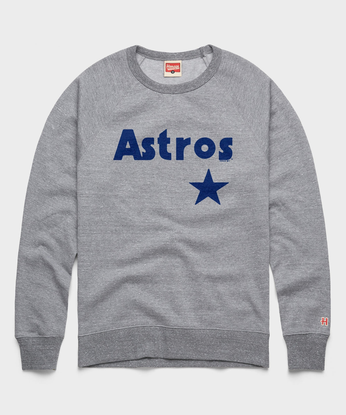 Houston Astros Jersey Logo '80 Crewneck