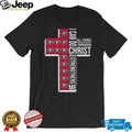 Georgia Bulldogs Cross I Can Do All Things Through Christ Shirt