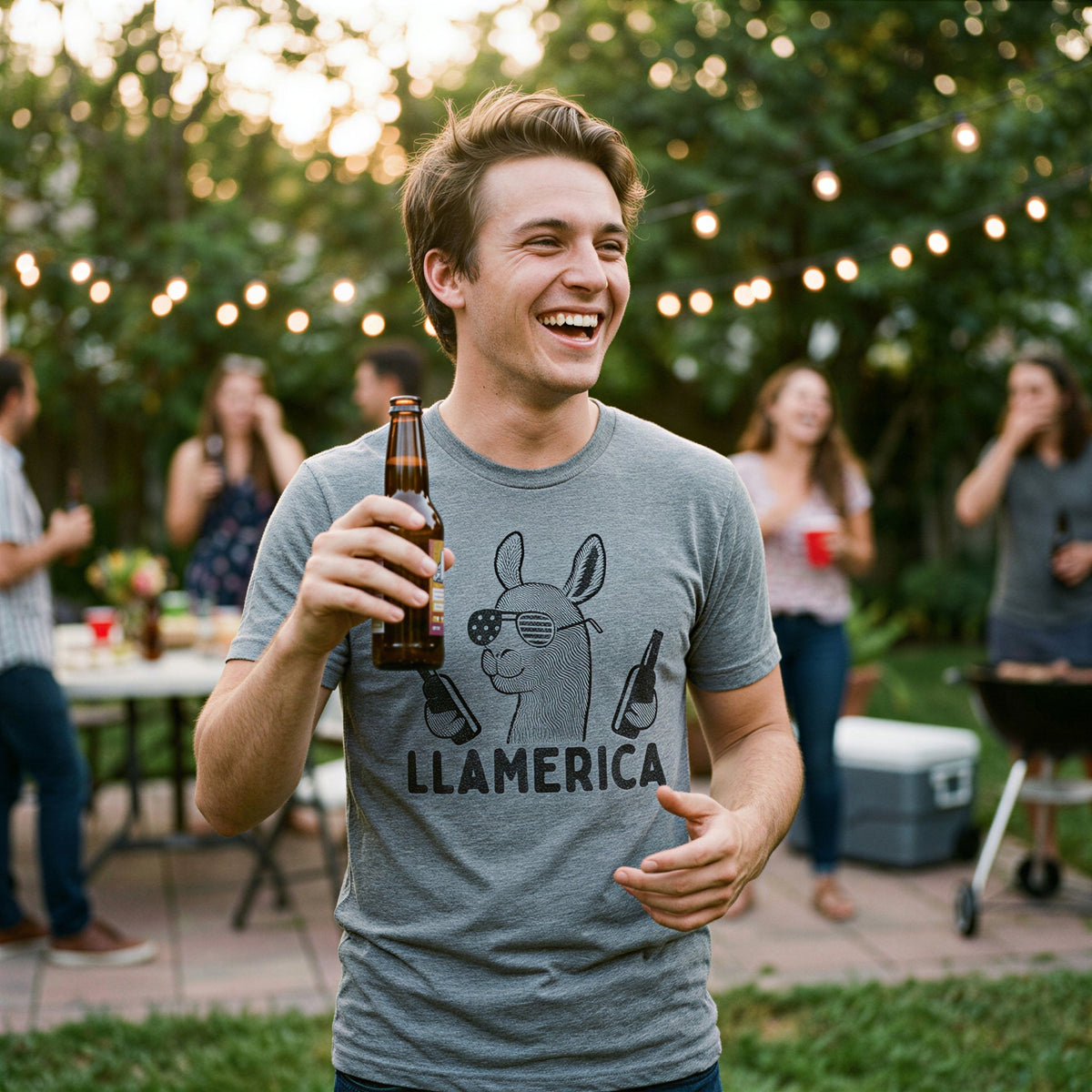 Llamerica Men's T Shirt