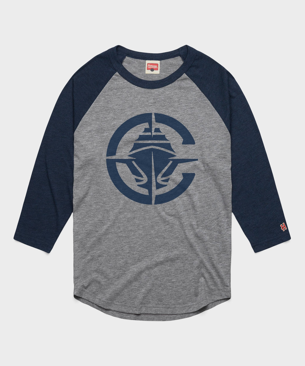 Los Angeles Clippers Logo Raglan
