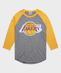 Los Angeles Lakers Logo Raglan