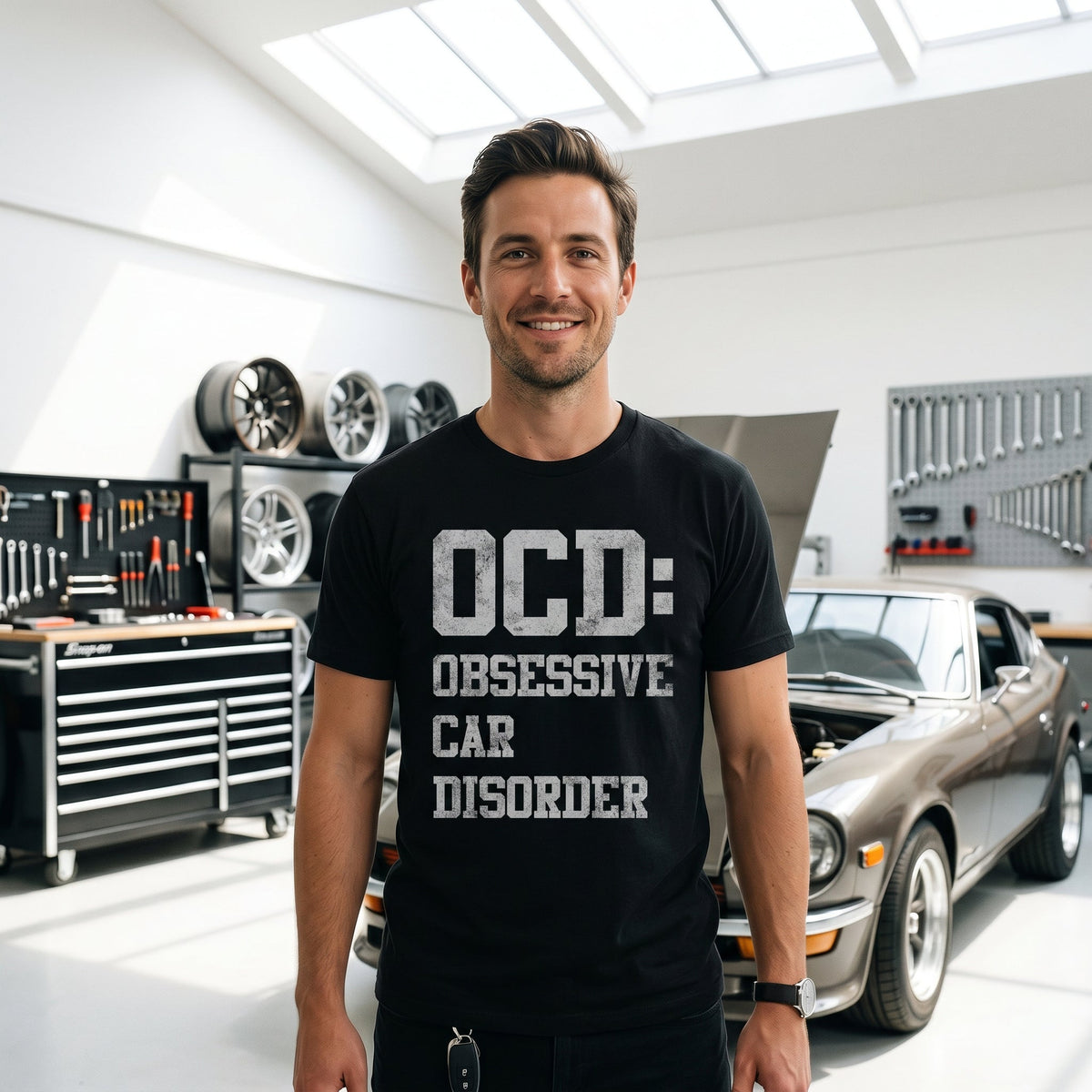 Obsessive Car Disorder Men's T Shirt
