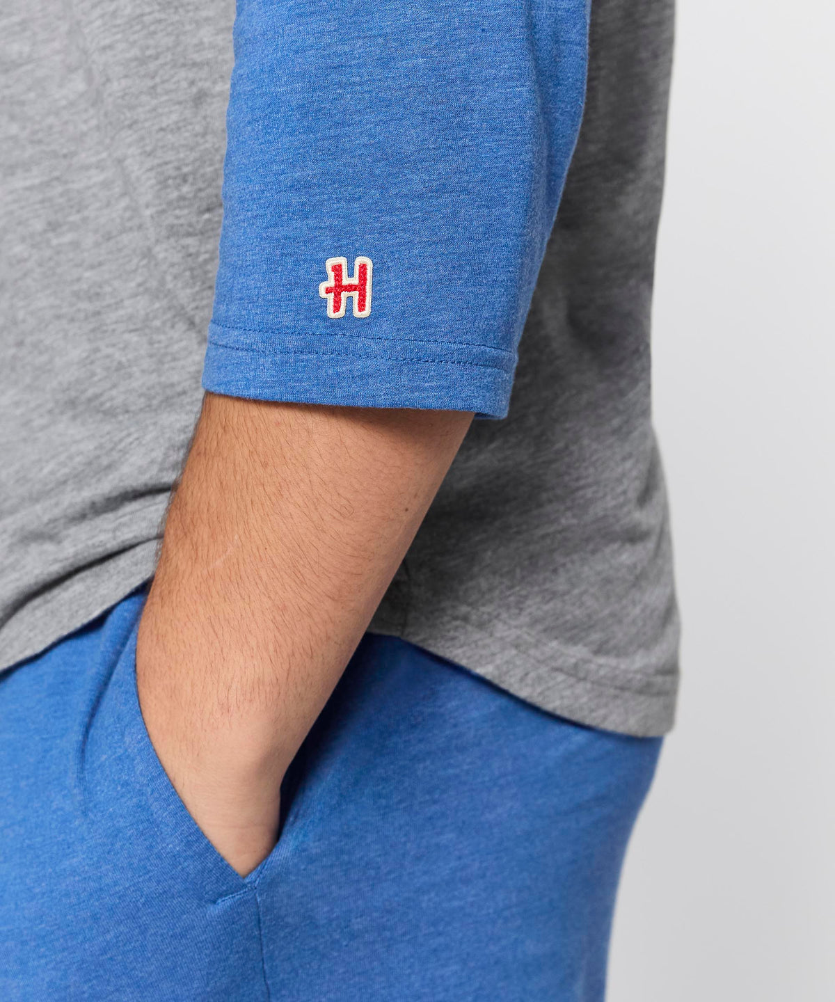 OKC Thunder Logo Raglan