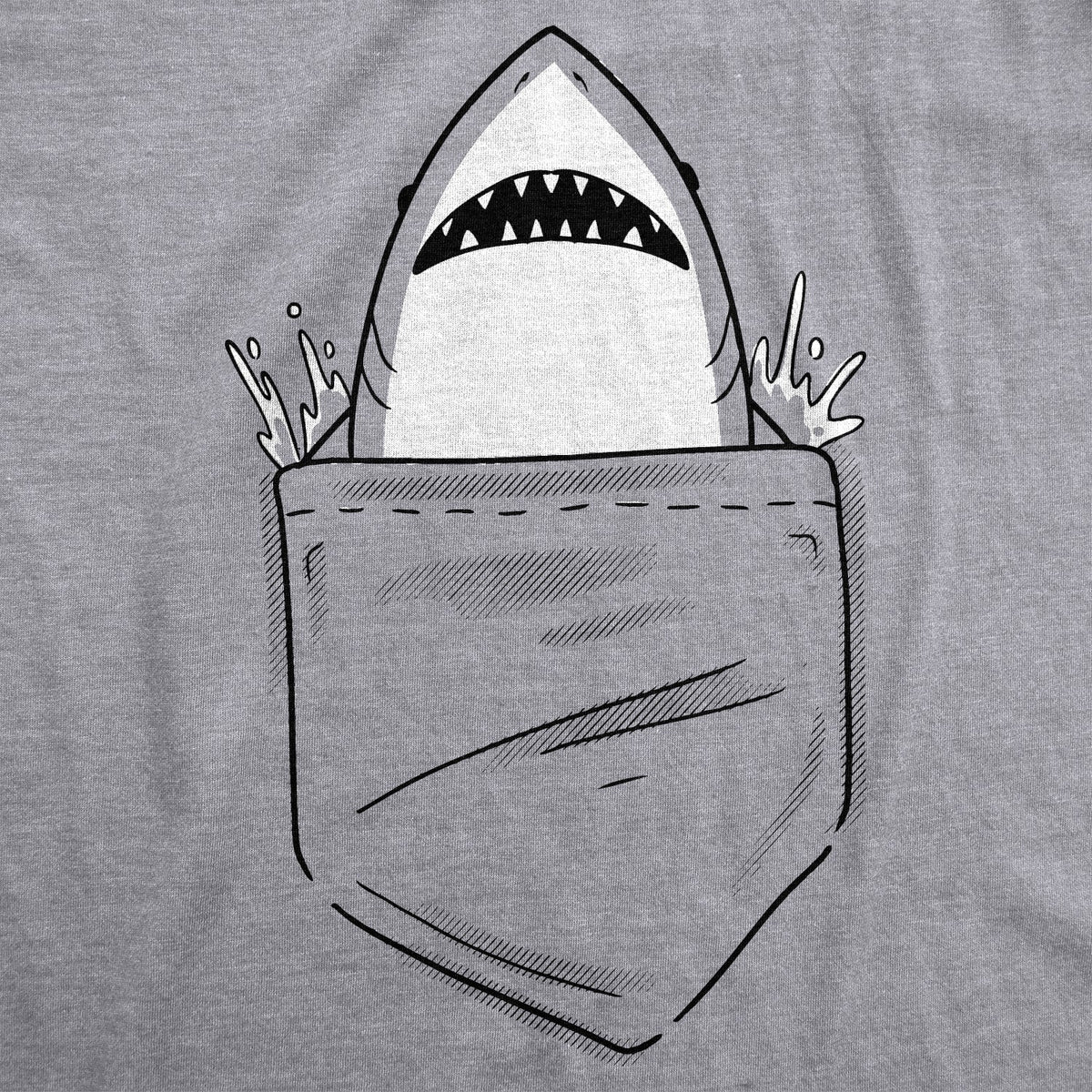 Pocket Shark Women's T Shirt