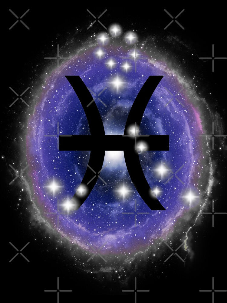 Pisces Zodiac Sign Stars Constellation by Garaga