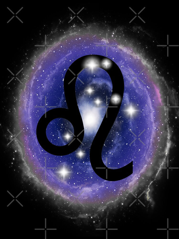 Leo Zodiac Sign Constellation Stars by Garaga