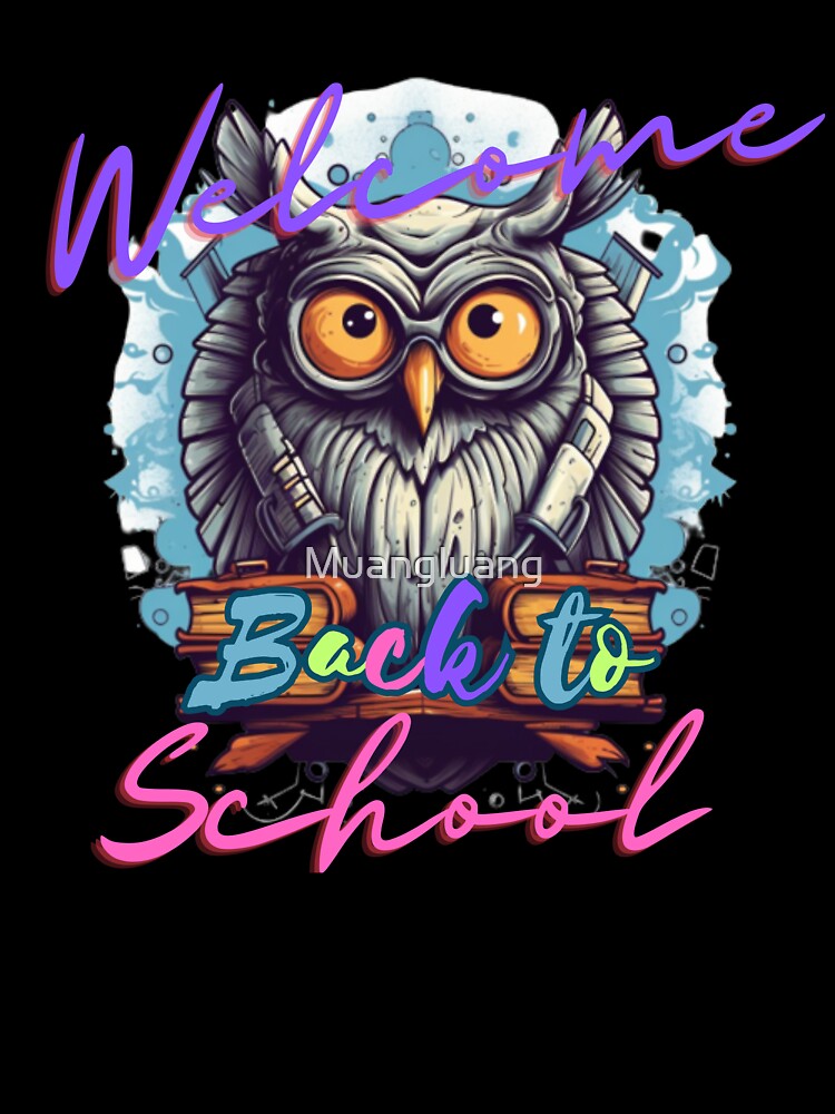 Back To School Animal Teacher Happy First Day Of School by Muangluang