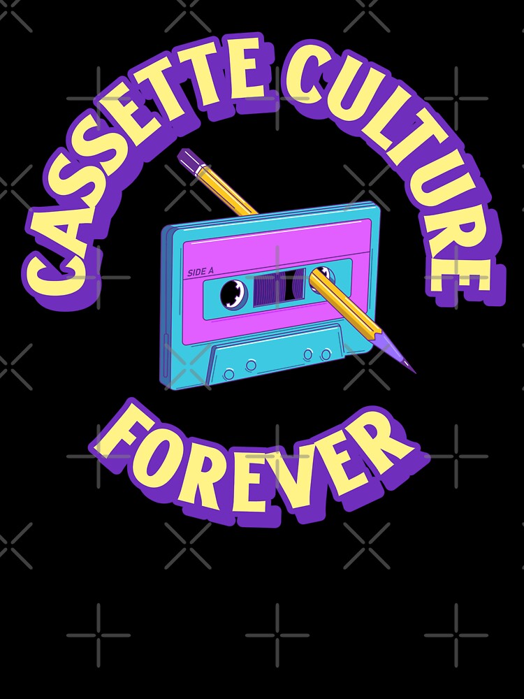 Cassette Culture Forever – Retro 80s/90s Music by TalkTee Me