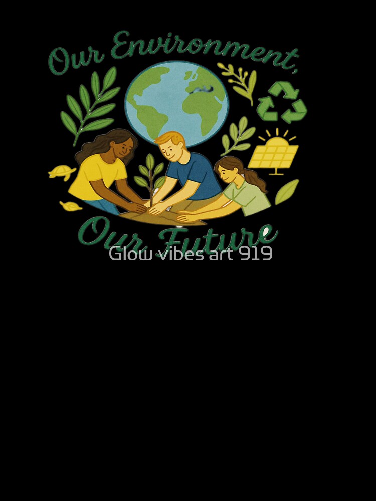 Our Environment, Our Future Let's Celebrate World Environment Day by Glow vibes art 919