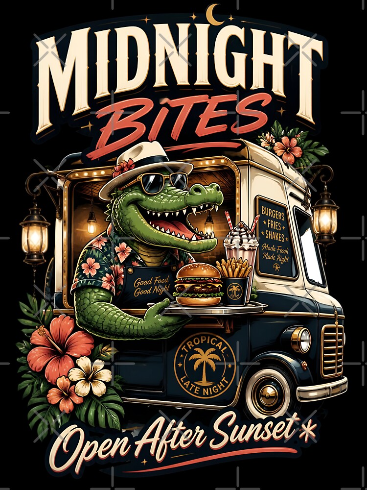 Midnight Bites Alligator Food Truck by Sovereign Supply Co.