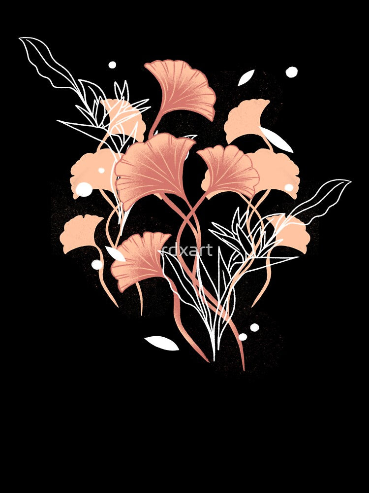 Minimalist floral illustration by rdxart