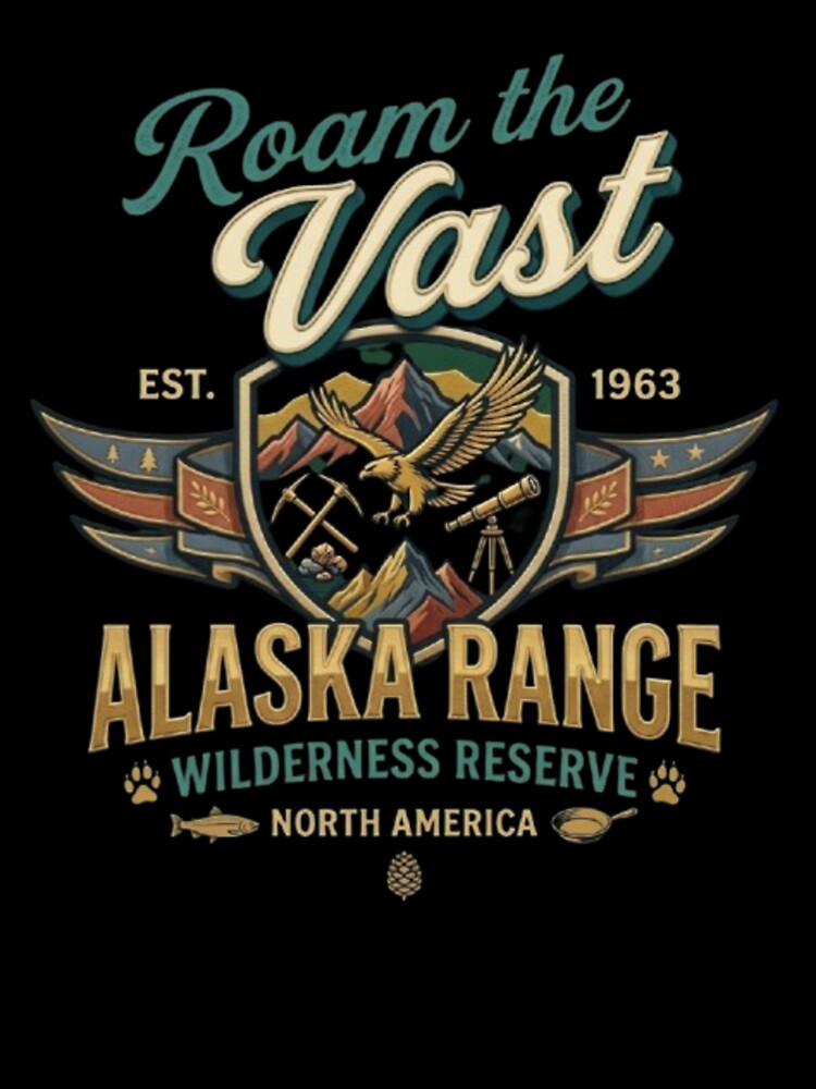 Roam the Vast – Alaska Range Wilderness Reserve by Dogandesighn