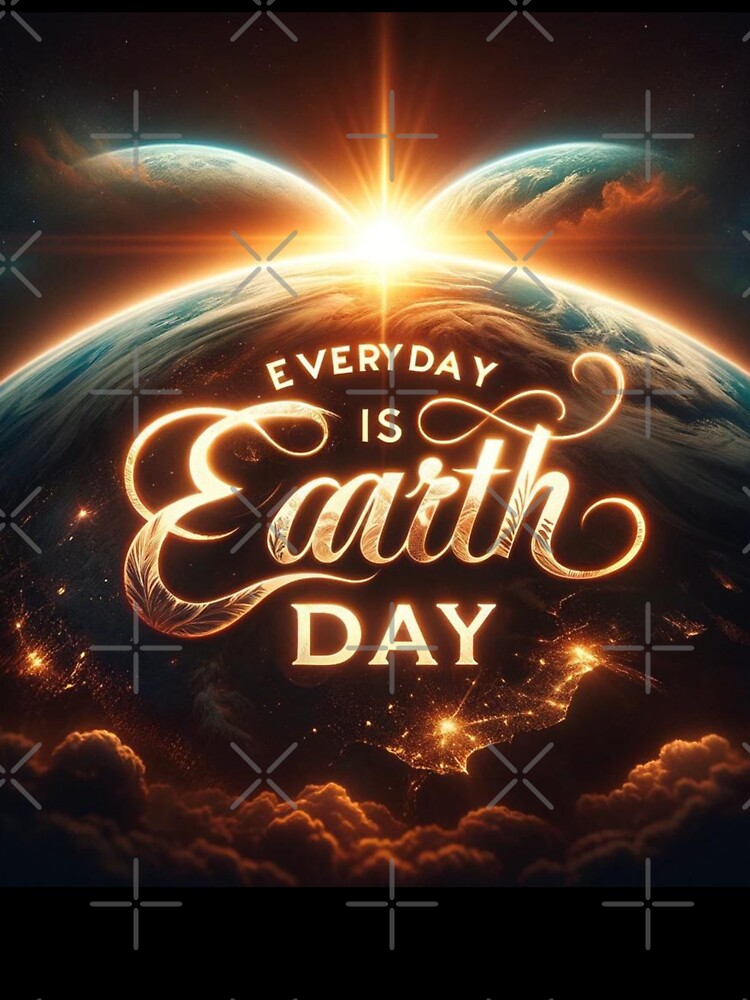 Every Day is Earth Day - Protect Earth - Be the Change for Our Planet by chanyawee