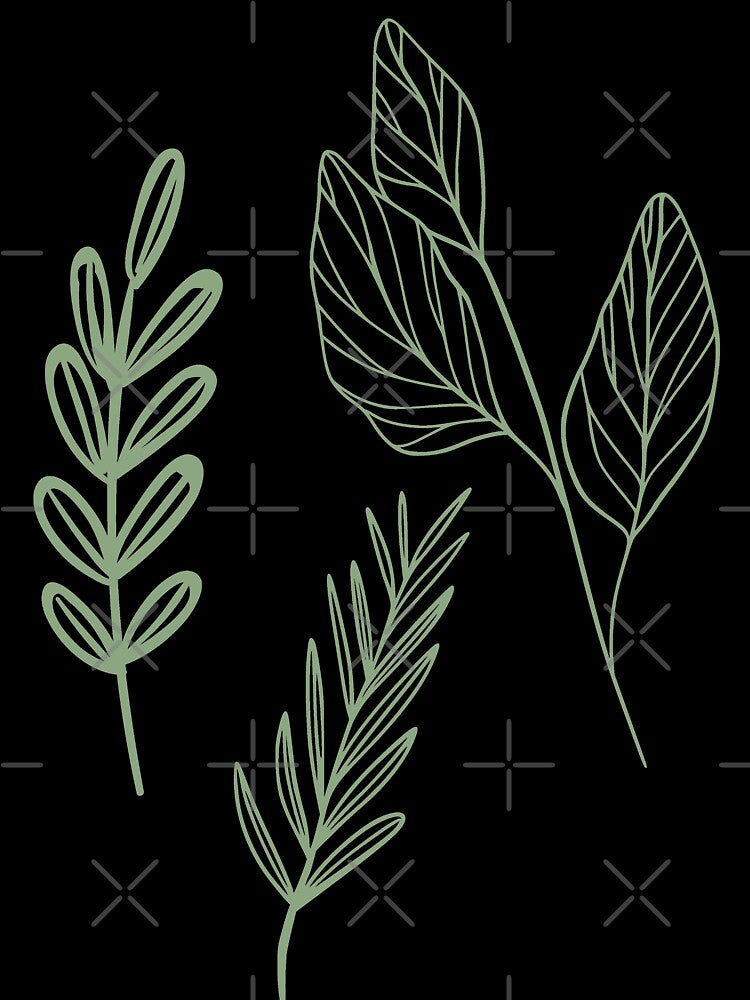 Leaf set by Doucheka