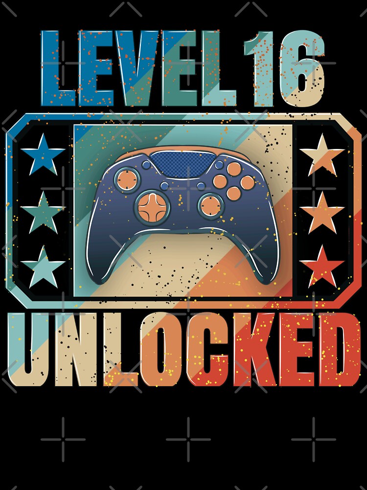 Level 16 Unlocked: The design of gamers who celebrate their birthday by Kraker-Inc