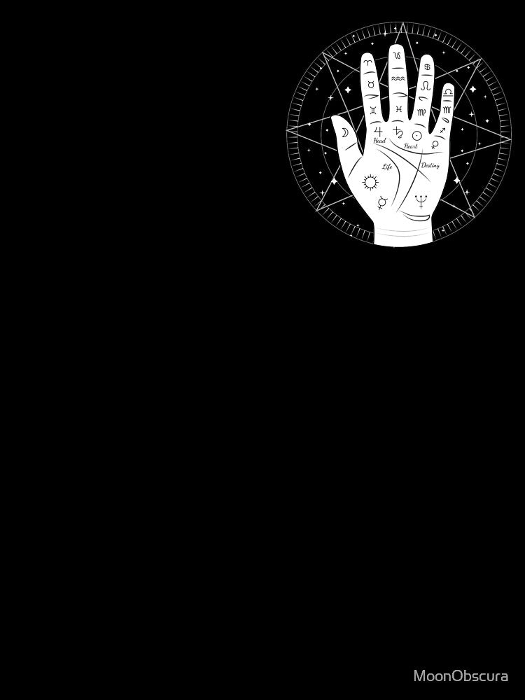 Palmistry Hand by MoonObscura