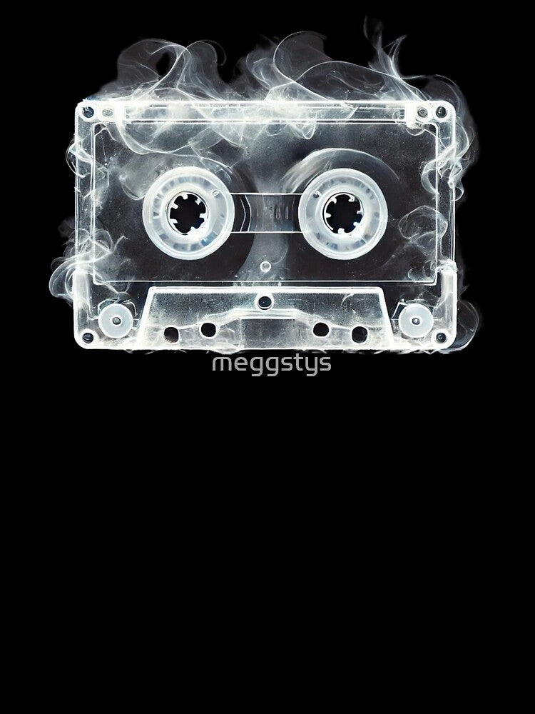 Retro Cassette Tape by Blink Art Studio