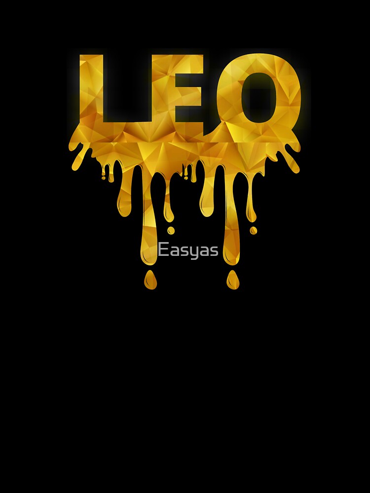 Leo Geometric Birthday Horoscope Zodiac Gift by Easyas