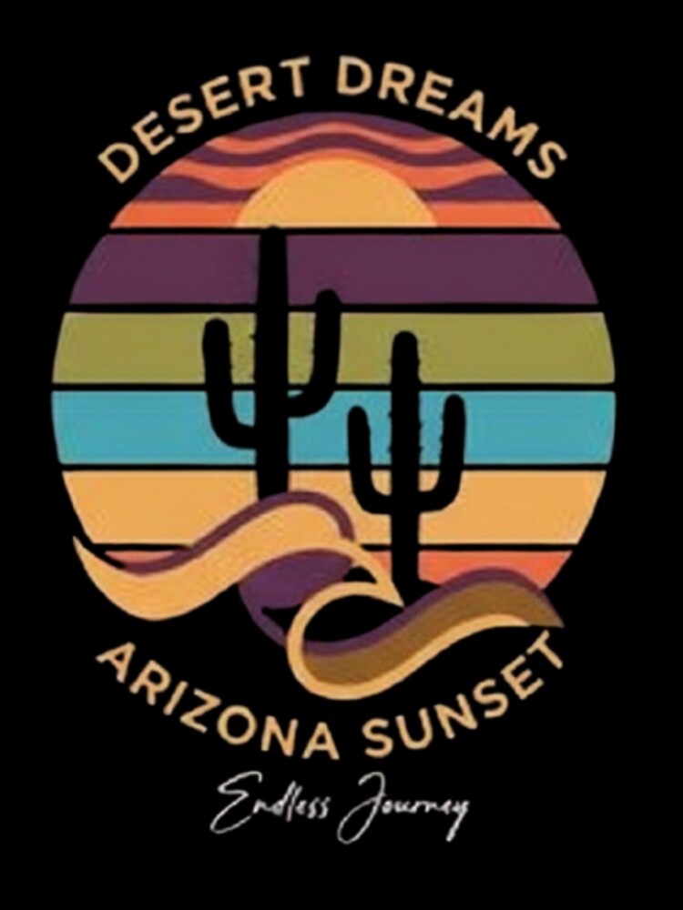 Desert Dreams – Arizona Sunset Landscape by Dogandesighn