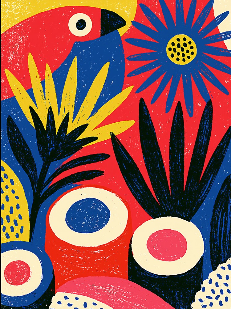 Block Print Sashimi by Retro Type