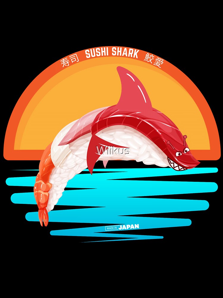 Sushi Shark Japan by Wiikus