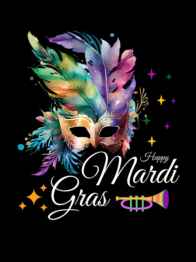 Vibrant Mardi Gras Celebrations Festive Design by faicalart