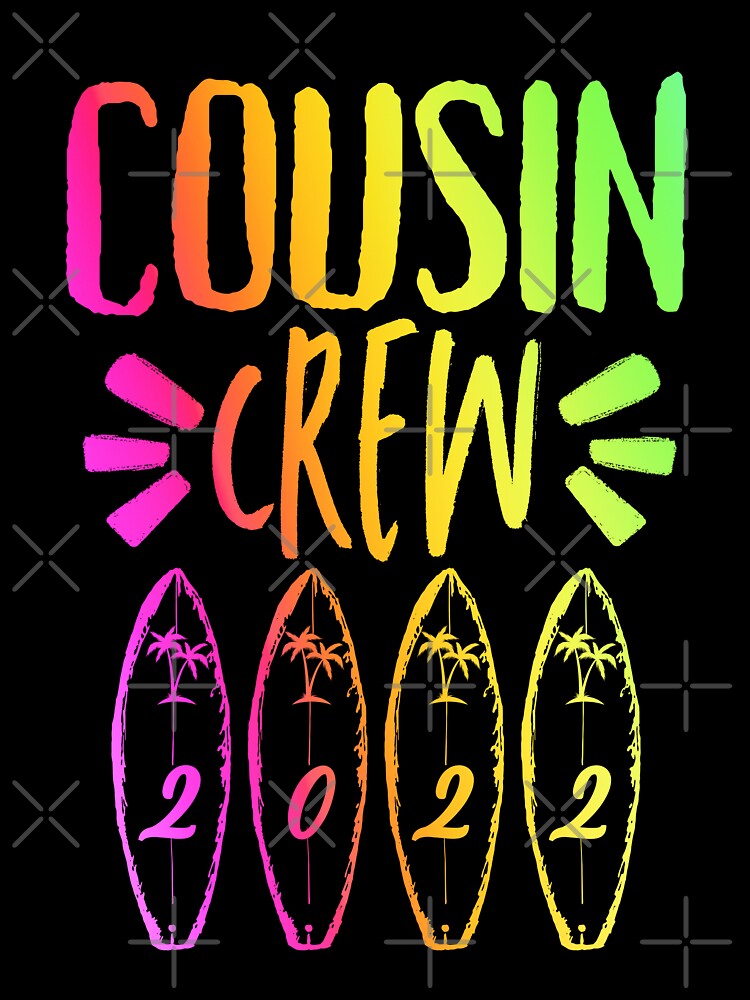 Cousin crew 2022 summer vacation Beach Matching Family Trip by Waritha (02) Srithong