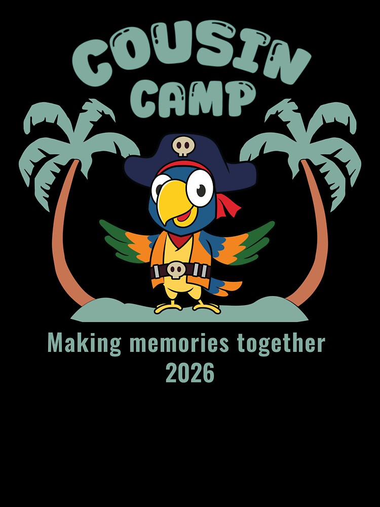 Cousin Camp Making Memories Together 2026– Family Reunion Matching Shirt by PixelWaveBD