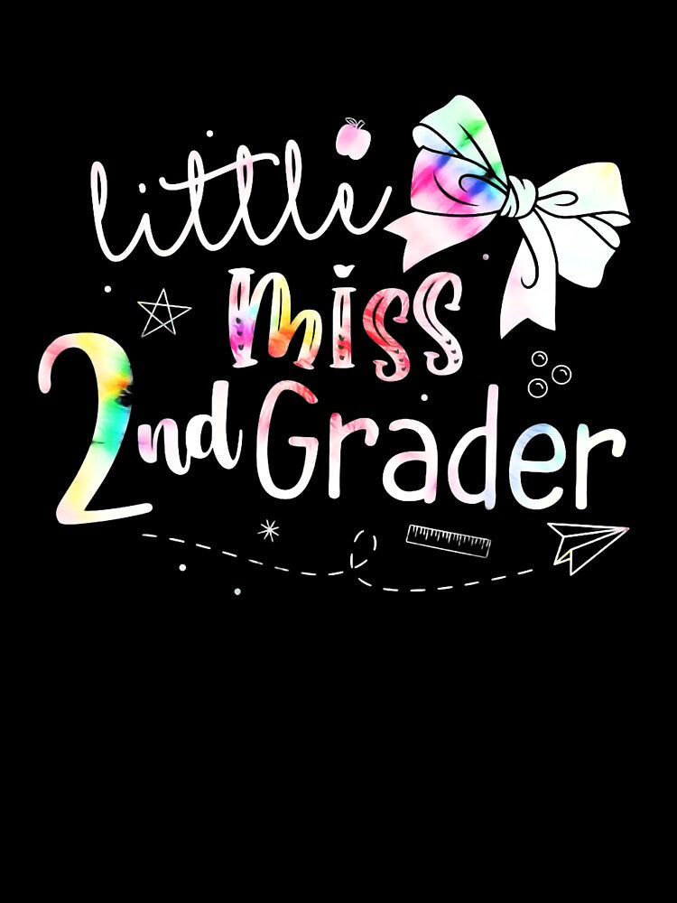 Little Miss 2nd Grader First Day Of Second Grade Girls by NORMANSIMONS