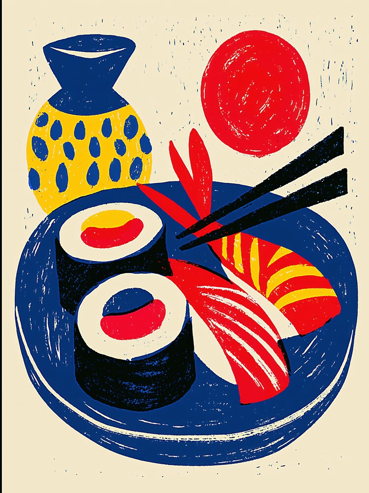 Marine Harvest Illustration by Retro Type