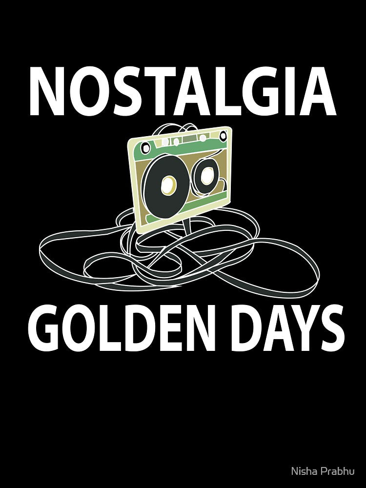 Nostalgia Golden Days Cassette Tape by Nisha Prabhu