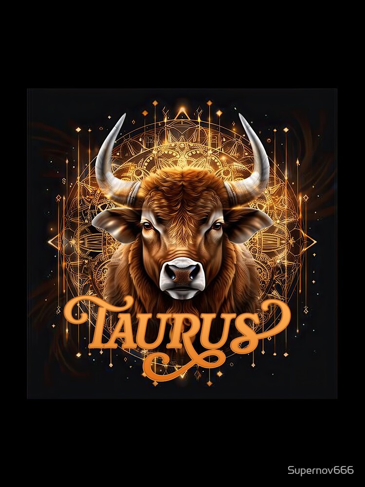 The Zodiac Signs Poster: TAURUS by ForeverPrintsOK