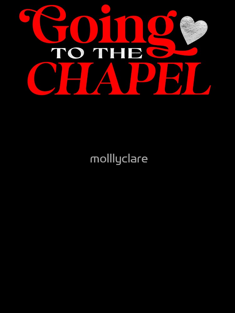 Going to the Chapel Red Wedding Party by Stickers by @molllyclare
