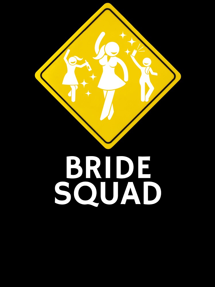 Bride Squad Bridesmaid Bachelorette Party by Oval Shop