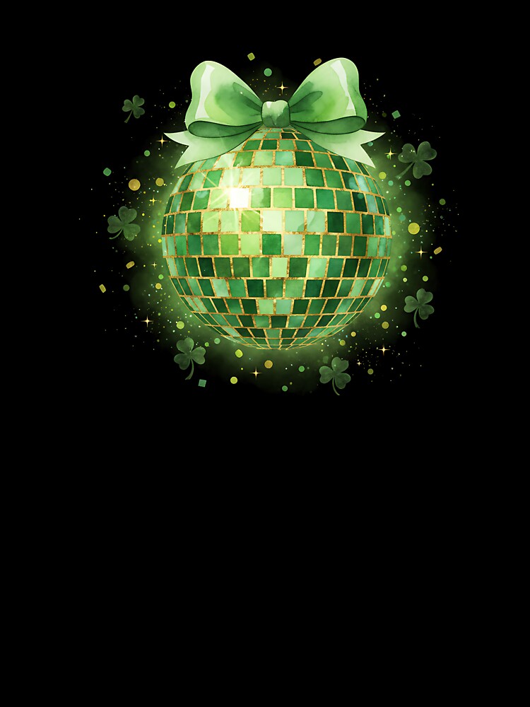 St. Patrick’s Day Lucky Disco Ball – Shamrock Party Edition by Intomindfood