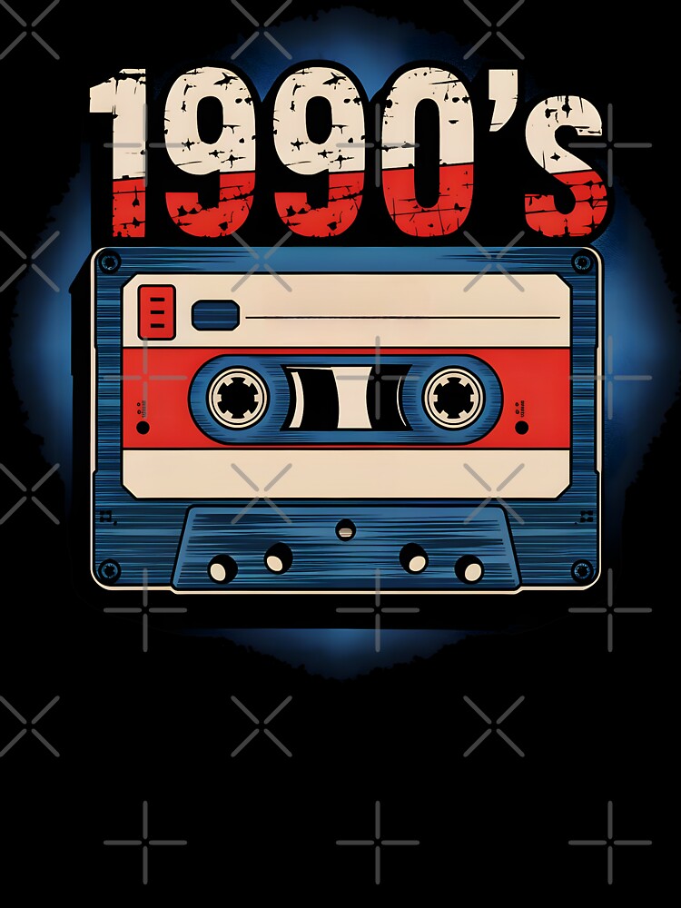 Retro 1990's Cassette Tape by AlphaTeez
